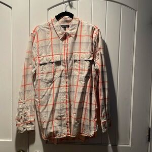 Banana Republic plaid button down